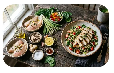 30 Recetas de Cenas Ligeras y Proteicas