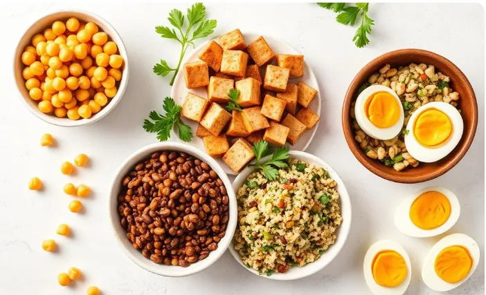 10 Recetas Vegetarianas Ricas en Proteína